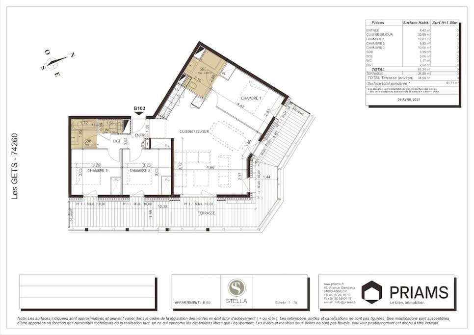 Appartement De Standing Plein Centre Station, 50M Des Pistes Les Gets Extérieur photo
