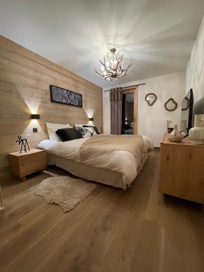 Appartement De Standing Plein Centre Station, 50M Des Pistes Les Gets Extérieur photo